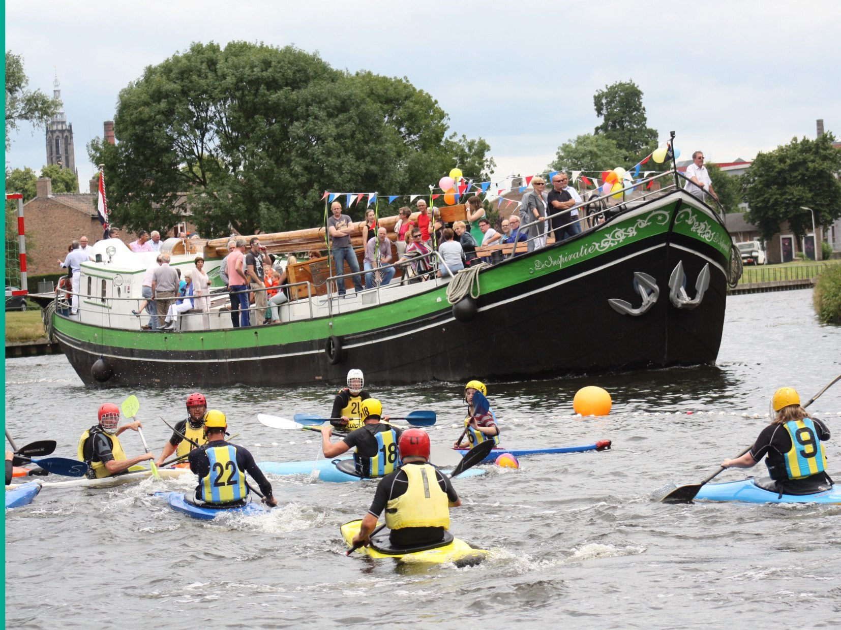Teamuitje op De Inspiratieboot in Amersfoort